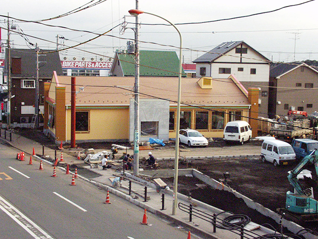 サイゼリヤ様：内装工事中